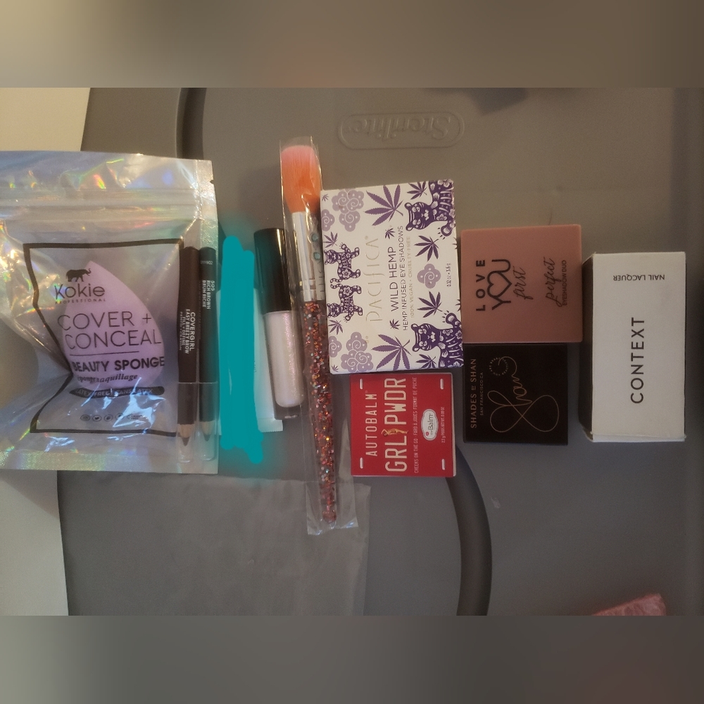 SOLDShades by shan, love you first, the balm, pacfica, anastasia, kokie, context